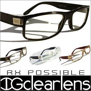 Clear Lens Glasses Sunglasses UV400 Nerd Fashion Trend Stylish Optical RX CF1801