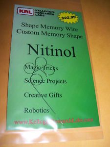 Nitinol Shape Memory Flower Magic Trick Alloy Wire