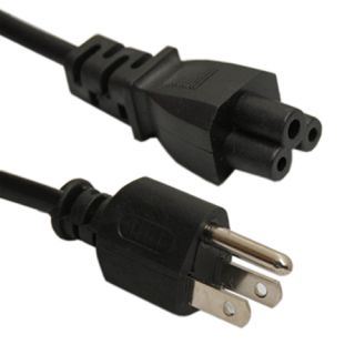 US Plug 3 Prong Laptop Adapter Power Cord Cable