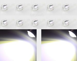 10pcs New T10 1 5W 30LM LED Optical Lens White Light Car CLEARANCE Lamp 12V Idea