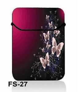Butterfly 15" 15 4" 15 5" 15 6" inch Netbook Laptop Flip Sleeve Bag Cover Pouch
