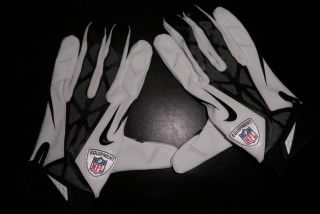 Nike NFL Equipment Vapor Jet Backs Receivers Football Gloves 3XL XXXL Large