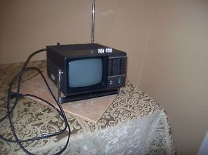 Vintage Portable TV Radio