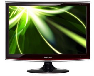 Samsung T260R 26" LCD Monitor Red Crystal Design Swivel Tilt DVI HDMI LS26TWHSUV