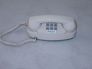 Western Electric Bell Telephone System Light Tan Princess Phone Pristine