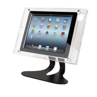 Acrylic Square iPad Point of Sale with Flip Pro Stand