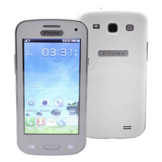 4" Resistive Touch Screen Unlocked Quad Band Dual Sim Mobile Cell Phone SCA 0781