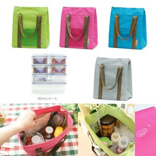 Waterproof Bag Picnic Lunch Carry Tote Handbag Insulated Cooler Portable Storage