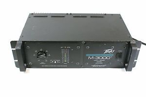 Peavey M 3000 Mark V Series Power Amplifier Stereo Amplifier Compression