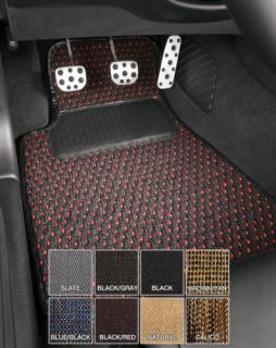 New Introtech fo 435COCO701 43306000 4pc Coco Front Rear Floor Mat Set Black