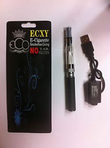 Vaporizer E Pen Ego Ecxy Black Electronic 650 mAh CE4 Starter Kit