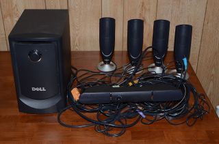 Dell Surround Sound Speaker System with Subwoofer