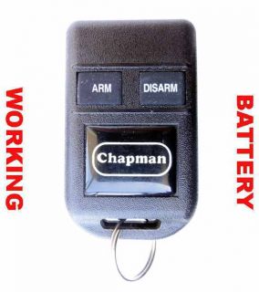 Chapman Logo Code Alarm Entry Keyless Remote GOH FRDPC2002 Mint