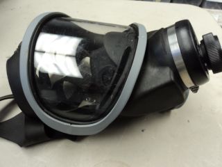 MSA 3S Full Face Respirator Mask Small Size
