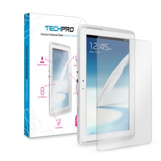 Techpro Premium Tempered Glass Screen Protector for Samsung Galaxy Note 10 1 New