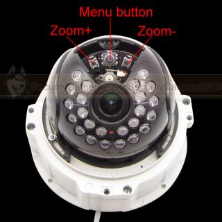 650TVL Outdoor IR CCTV Security Dome Camera Vandal Proof Anti Exposure Sony CCD