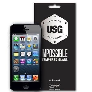 Colorant iPhone 5 USG ITG Impossible Tempered Glass Screen Protector