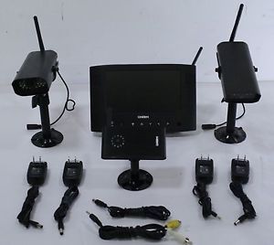 Uniden UDW20553 Wireless Security System Monitor w 3 Cameras