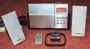 Panasonic SC EN5 CD Player Am FM Radio Micro Mini Compact Shelf Stereo System