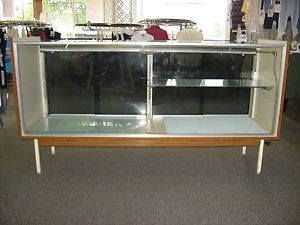 Large Glass Display Showcase with Glass Shelves