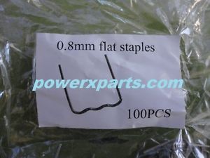 0 8mm 1000 Flat Staples Hot Stapler Staples Plastic Welder Staples