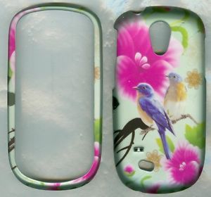 Cute Spring Bird Rubberized T Mobile Samsung T589 Gravity Smart Phone Case Cover
