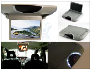 9" inch Roof Mount Car Media USB SD Media Player Wireless Controller FM IR