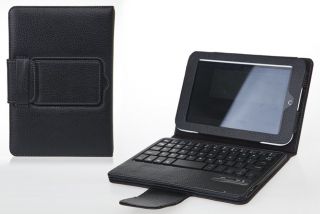 Poetic TM Keybook Bluetooth Keyboard Case Cover for Nook HD 7 Tablet Black New