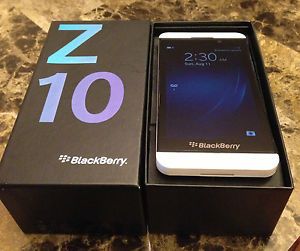 USED1DAY Blackberry Z10 16GB White Unlocked GSM World Phone
