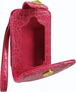 Pink Croc Universal Cell Phone Case Cover Wristlet