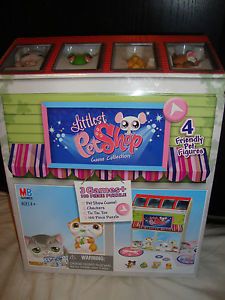 Littlest Pet Shop Game Box Collie Figures Accessories RARE Pretend Play Puzzle