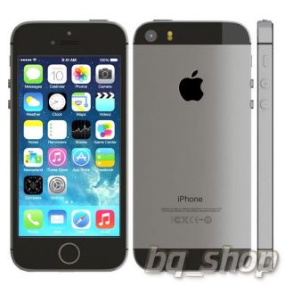 New Original Apple iPhone 5S Grey 32GB iOS 7 8MP Unlocked Smart Phone by FedEx 092317106162