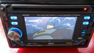 Boss Audio BV9150 2 Double DIN DVD CD USB iPod Player 4 5" Touchscreen Monitor