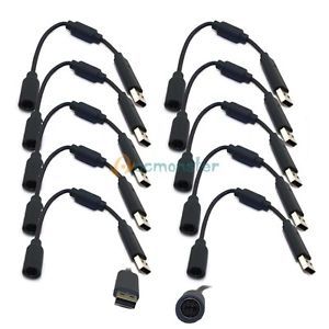 10x Wired Controller USB Breakaway Cable Cord for Microsoft Xbox 360 Xbox360 US