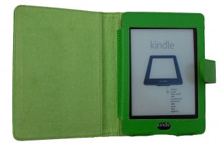 Genuine Leather Case Pouch Cover for  Kindle Paperwhite 6 inch Black