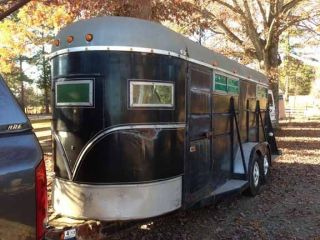 1978 Imperial 4 Horse Bumper Pull Horse Trailer with Four Seperate Stalls