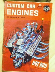 60's Custom Engines Magazine by George Barris Hot Rods Rat Rods Customs RARE