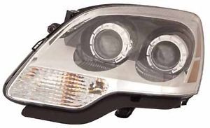 2008 2011 GMC Acadia 2nd Design New Left Driver Side Headlight Assembly Non HID