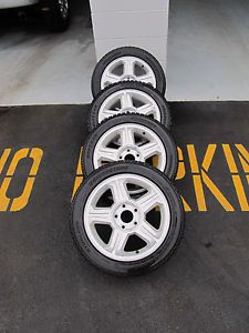 Nice Aluminum Wheels with Snow Tires 5x114 for Hyundai Elantra