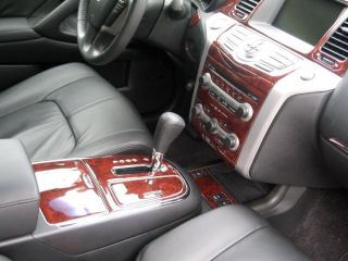 Nissan Murano s SV SL Interior Burl Wood Dash Trim Kit Set 2012 2013