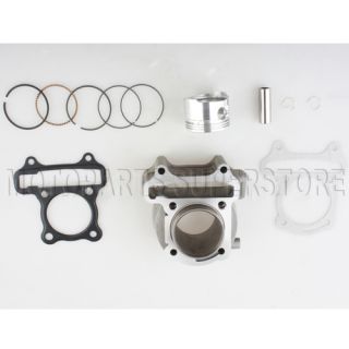 80cc Big Bore Kit Cylinder Body Piston Rings Set 50cc Scooter Moped Parts