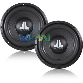 2 JL Audio® 10WXV2 4 10" 4 Ohm SVC WXV2 Car Stereo Subwoofer Subs WX V2 Pair