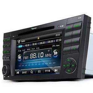 Double DIN Mercedes Benz 7"E Car DVD Player GPS Audio NFC Touch Screen Bluetooth