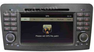 Mercedes Benz ml W164 GL X164 Car DVD GPS Navigation Radio Head Units TV iPod BT