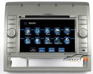 2006 07 08 09 Toyota Tacoma DVD GPS Navigation SAT Sirius Radio in Dash Deck USB