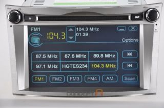 2010 2011 2012 Subaru Outback DVD GPS Navigation Double DIN Radio Indash Player