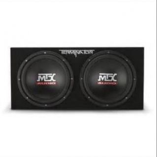 MTX Audio 1200 Watt Dual 12" Sub Subwoofer Enclosure Bass Car Audio Box Music