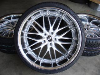 22" BMW Wheels Tires 745i 745LI 740i 740IL 650i 645i