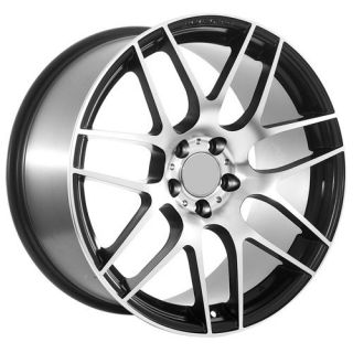 19 inch Audi Wheels Rims Factory Replica Style Matte Black