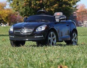 Black Mercedes Benz Ride on Power Wheels Toy Car Remote Control